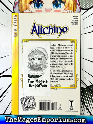 Alichino Vol 1 - The Mage's Emporium Tokyopop 2408 BackInStock Used English Manga Japanese Style Comic Book