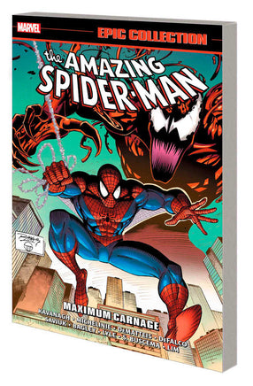 Amazing Spider - Man Epic Collection: Maximum Carnage - The Mage's Emporium The Multiverse Shopify Collective The Multiverse Used English Graphic Novels Japanese Style Comic Book