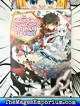 An Archdemon's Dilemma: How To Love Your Elf Bride Vol 1 Light Novel - The Mage's Emporium J - Novel Club 2409 BackInStock Used English Light Novel Japanese Style Comic Book