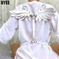 Angel Wings Leather Harness - The Mage's Emporium Kore Kawaii Kore Kawaii Shopify Collective Used English Japanese Style Comic Book