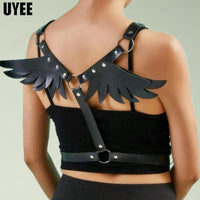 Angel Wings Leather Harness - The Mage's Emporium Kore Kawaii Kore Kawaii Shopify Collective Used English Japanese Style Comic Book
