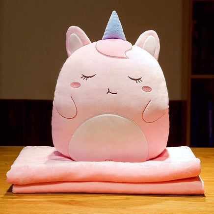 Animal Cushion Blanket - The Mage's Emporium Kore Kawaii Kore Kawaii Shopify Collective Used English Japanese Style Comic Book