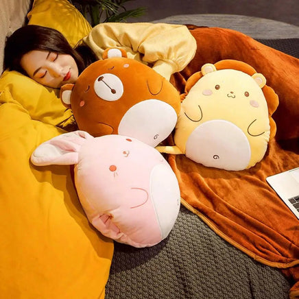 Animal Cushion Blanket - The Mage's Emporium Kore Kawaii Kore Kawaii Shopify Collective Used English Japanese Style Comic Book