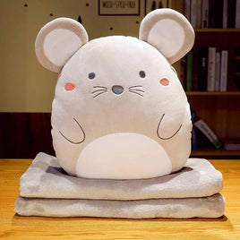 Animal Cushion Blanket - The Mage's Emporium Kore Kawaii Kore Kawaii Shopify Collective Used English Japanese Style Comic Book