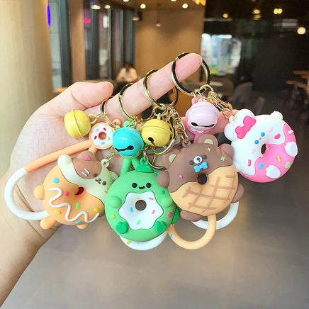 Animal Donut Friend Keychains - The Mage's Emporium Kore Kawaii Kore Kawaii Shopify Collective Used English Japanese Style Comic Book