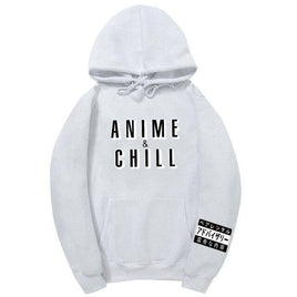 Anime & Chill Hoodie Sweatshirt - The Mage's Emporium Kore Kawaii Kore Kawaii Shopify Collective Used English Japanese Style Comic Book