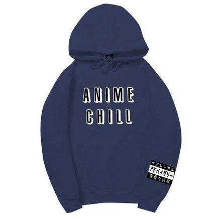 Anime & Chill Hoodie Sweatshirt - The Mage's Emporium Kore Kawaii Kore Kawaii Shopify Collective Used English Japanese Style Comic Book