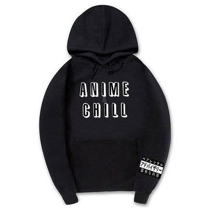 Anime & Chill Hoodie Sweatshirt - The Mage's Emporium Kore Kawaii Kore Kawaii Shopify Collective Used English Japanese Style Comic Book