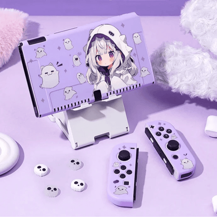 Anime Ghost Girl Nintendo Switch Case - The Mage's Emporium Kore Kawaii Kore Kawaii Shopify Collective Used English Japanese Style Comic Book