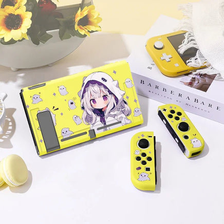 Anime Ghost Girl Nintendo Switch Case - The Mage's Emporium Kore Kawaii Kore Kawaii Shopify Collective Used English Japanese Style Comic Book