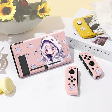 Anime Ghost Girl Nintendo Switch Case - The Mage's Emporium Kore Kawaii Kore Kawaii Shopify Collective Used English Japanese Style Comic Book