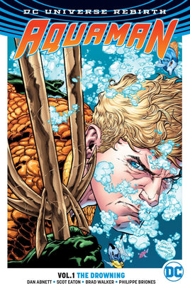 AQUAMAN TP VOL 01 THE DROWNING (REBIRTH) - The Mage's Emporium The Multiverse Shopify Collective The Multiverse Used English Graphic Novels Japanese Style Comic Book
