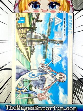 Aria Vol 1 - The Mage's Emporium Tokyopop 2412 UPDATEMETA Used English Manga Japanese Style Comic Book