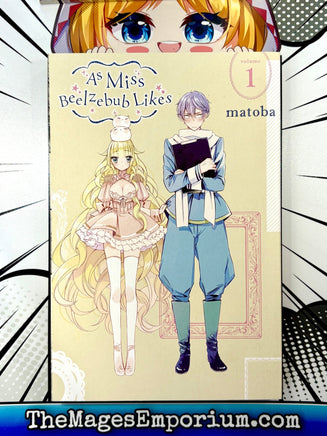 As Miss Beelzebub Likes Vol 1 - The Mage's Emporium Yen Press 2410 UPDATEMETA Used English Manga Japanese Style Comic Book