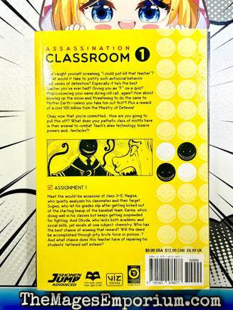 Assassination Classroom Vol 1 - The Mage's Emporium Viz Media 2412 BackInStock Used English Manga Japanese Style Comic Book