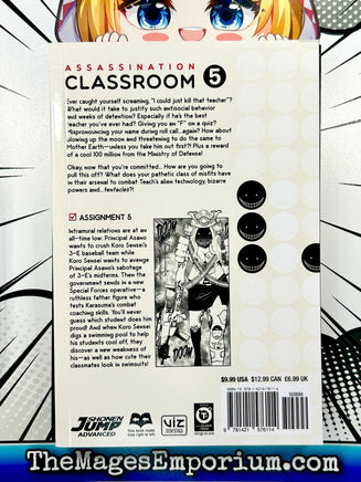 Assassination Classroom Vol 5 - The Mage's Emporium Viz Media 2406 alltags description Used English Manga Japanese Style Comic Book