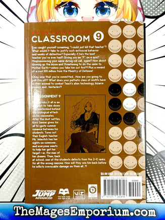 Assassination Classroom Vol 9 - The Mage's Emporium The Mage's Emporium outofstock Used English Manga Japanese Style Comic Book