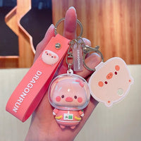 Astro Pig Keychain - The Mage's Emporium Kore Kawaii Kore Kawaii Shopify Collective Used English Japanese Style Comic Book