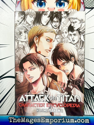 Attack on Titan Character Encyclopedia - The Mage's Emporium Kodansha 2405 alltags description Used English Manga Japanese Style Comic Book