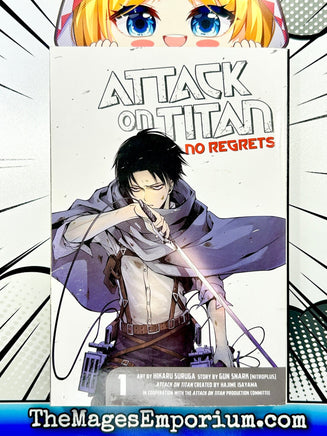 Attack on Titan No Regrets Vol 1 - The Mage's Emporium Kodansha 2404 action bis3 Used English Manga Japanese Style Comic Book