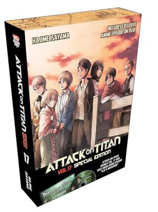 Attack on Titan Special Edition Vol 17 with Box and Sealed DVD - The Mage's Emporium Kodansha 2407 UPDATEMETA Used English Manga Japanese Style Comic Book