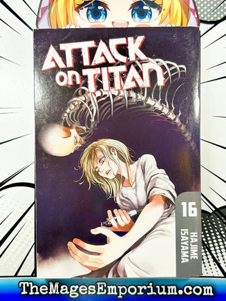 Attack on Titan Vol 16 - The Mage's Emporium Kodansha 2408 BackInStock Used English Manga Japanese Style Comic Book