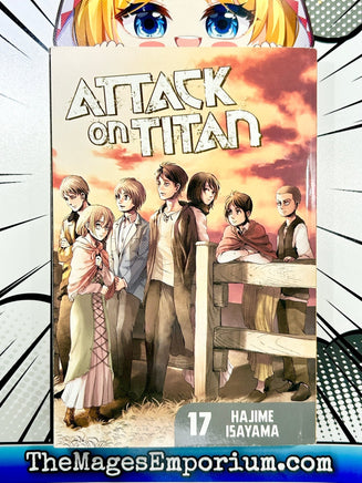 Attack on Titan Vol 17 - The Mage's Emporium Kodansha 2406 action bis1 Used English Manga Japanese Style Comic Book