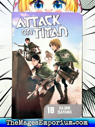 Attack on Titan Vol 18 - The Mage's Emporium Kodansha 2407 BackInStock Used English Manga Japanese Style Comic Book