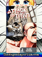 Attack on Titan Vol 2 - The Mage's Emporium Kodansha 2010's 2309 2403 Used English Manga Japanese Style Comic Book
