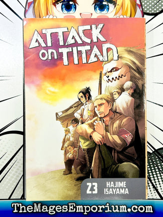 Attack on Titan Vol 23 - The Mage's Emporium Viz Media 2407 UPDATEMETA Used English Manga Japanese Style Comic Book