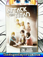 Attack on Titan Vol 24 - The Mage's Emporium Kodansha 2407 BackInStock Used English Manga Japanese Style Comic Book