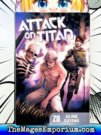 Attack on Titan Vol 28 - The Mage's Emporium Viz Media 2407 UPDATEMETA Used English Manga Japanese Style Comic Book