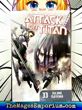 Attack on Titan Vol 33 - The Mage's Emporium Kodansha 2410 BackInStock Used English Manga Japanese Style Comic Book