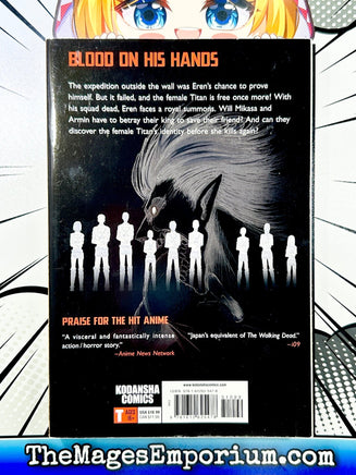 Attack on Titan Vol 8 - The Mage's Emporium Kodansha 2407 BackInStock Used English Manga Japanese Style Comic Book