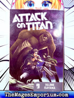 Attack on Titan Vol 9 - The Mage's Emporium Kodansha 2412 BackInStock Used English Manga Japanese Style Comic Book