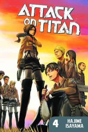 Attack On Titan Volume 04 Brand New - The Mage's Emporium The Multiverse Shopify Collective The Multiverse Used English Manga Japanese Style Comic Book
