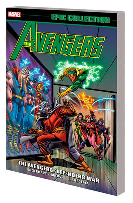 AVENGERS EPIC COLLECTION TP AVENGERS DEFENDERS WAR NEW PTG - The Mage's Emporium The Multiverse Shopify Collective The Multiverse Used English Graphic Novels Japanese Style Comic Book