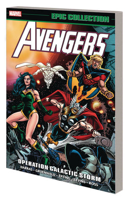 AVENGERS EPIC COLLECTION TP OPERATION GALACTIC STORM NEW PTG - The Mage's Emporium The Multiverse Shopify Collective The Multiverse Used English Graphic Novels Japanese Style Comic Book