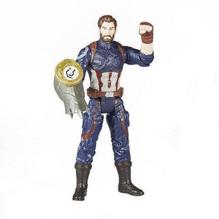 Avengers: Infinity War Captain America with Infinity Stone 6 - Inch Action Figure - The Mage's Emporium ToyShnip Shopify Collective ToyShnip Used English Toys & Games Japanese Style Comic Book
