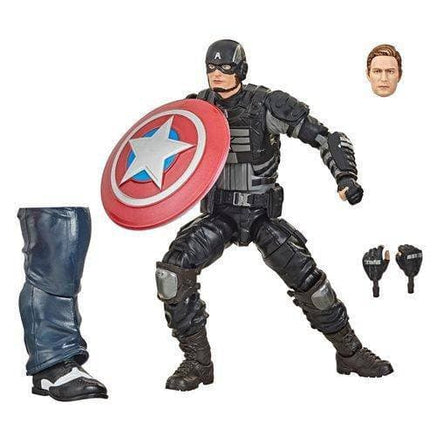 Avengers Video Game Marvel Legends 6 - Inch Stealth Captain America Action Figure - The Mage's Emporium ToyShnip Shopify Collective ToyShnip Used English Action & Toy Figures Japanese Style Comic Book