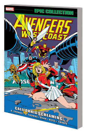 Avengers West Coast Epic Collection TPB California Screaming - The Mage's Emporium The Multiverse Shopify Collective The Multiverse Used English Graphic Novels Japanese Style Comic Book