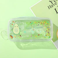 Avocado Transparent Pencil Case - The Mage's Emporium Kore Kawaii Kore Kawaii Shopify Collective Used English Japanese Style Comic Book