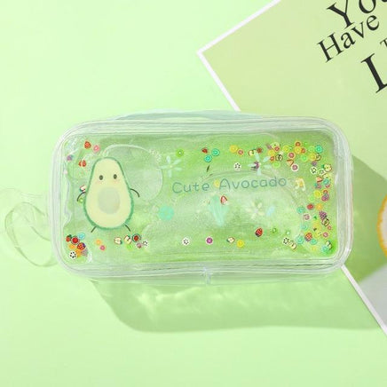 Avocado Transparent Pencil Case - The Mage's Emporium Kore Kawaii Kore Kawaii Shopify Collective Used English Japanese Style Comic Book