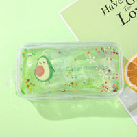Avocado Transparent Pencil Case - The Mage's Emporium Kore Kawaii Kore Kawaii Shopify Collective Used English Japanese Style Comic Book