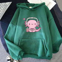 Axolotl Gamer Hoodie - The Mage's Emporium Kore Kawaii Kore Kawaii Shopify Collective Used English Japanese Style Comic Book
