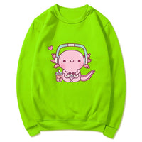 Axolotl Gamer Hoodie - The Mage's Emporium Kore Kawaii Kore Kawaii Shopify Collective Used English Japanese Style Comic Book