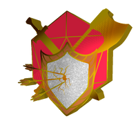 Dungeons & Dragons Role: Figheter Enamel Pin