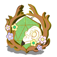 Dungeons & Dragons Role: Druid Enamel Pin