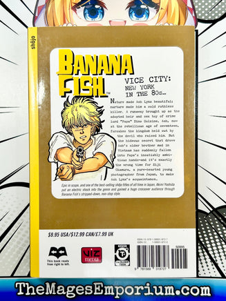 Banana Fish Vol 1 - The Mage's Emporium Viz Media 2409 BackInStock UPDATEMETA Used English Manga Japanese Style Comic Book