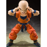 Bandai Dragon Ball Z Krillin Earth's Strongest Man S.H.Figuarts Action Figure - The Mage's Emporium ToyShnip Shopify Collective ToyShnip Used English Action & Toy Figures Japanese Style Comic Book